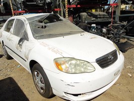 2005 Toyota Corolla White 1.8L AT #Z22934